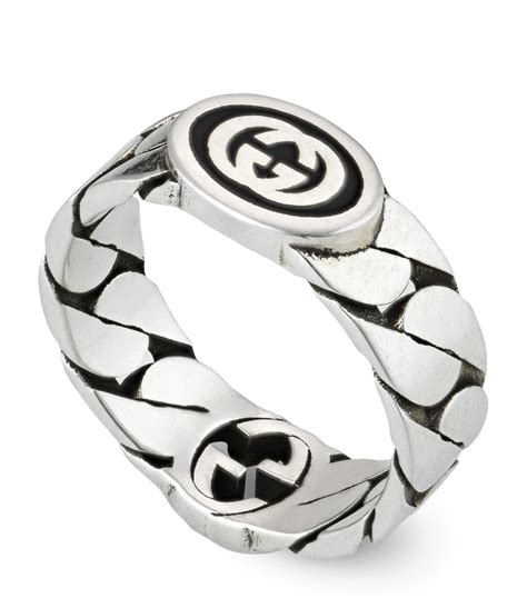 gucci wolf ring|gucci interlocking g ring.